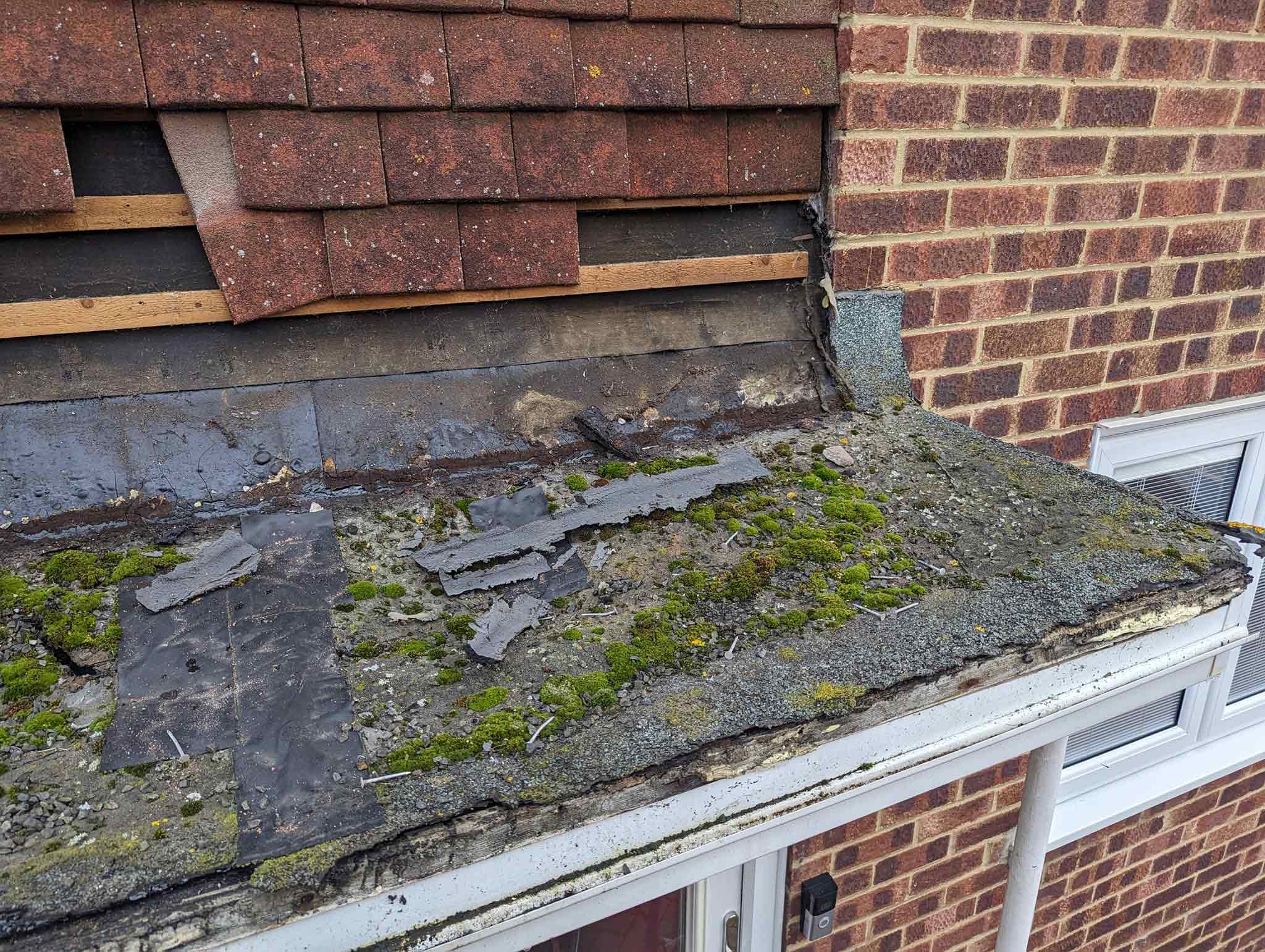 flat roof waterproofing weatherproofing before