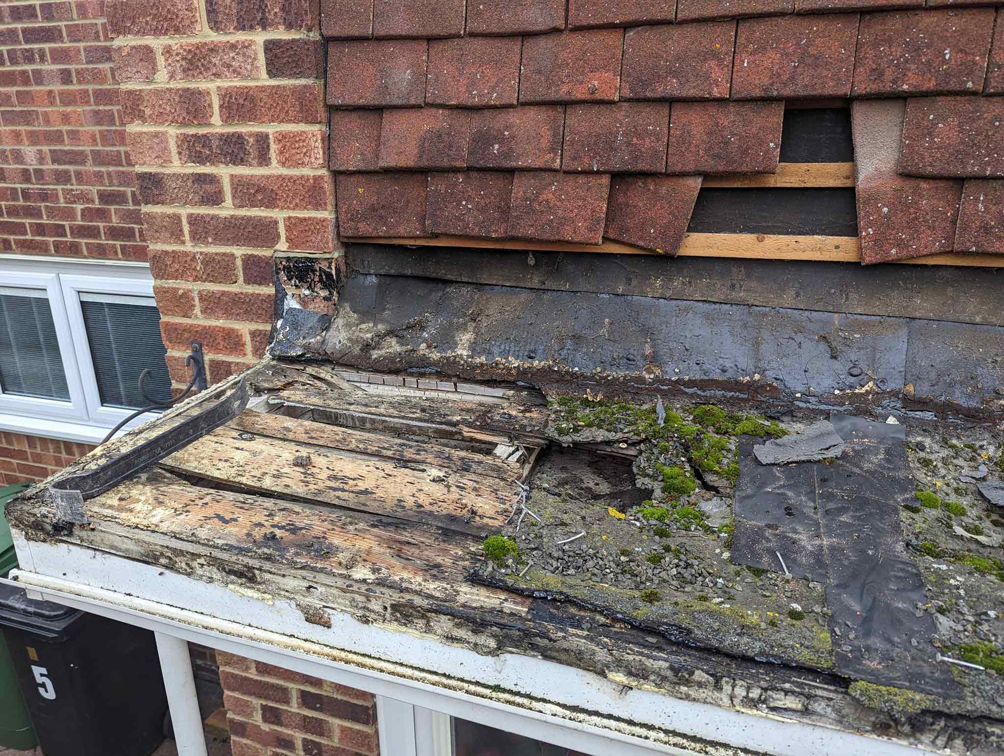 flat roof waterproofing weatherproofing before