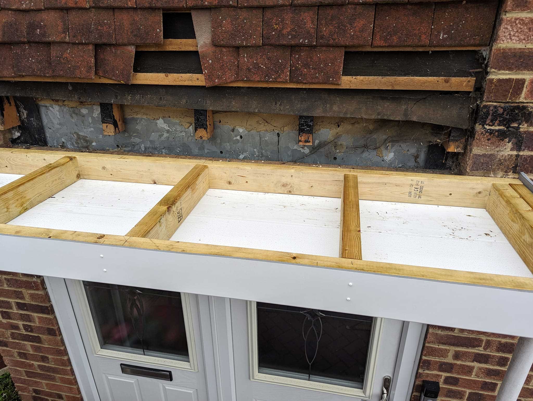 flat roof waterproofing weatherproofing before
